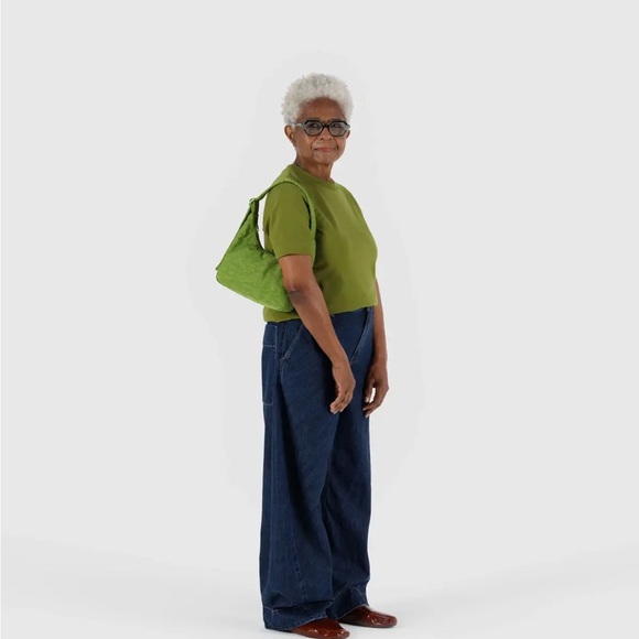 BAGGU Madras Mini Nylon Shoulder Bag - Picture 5 of 5